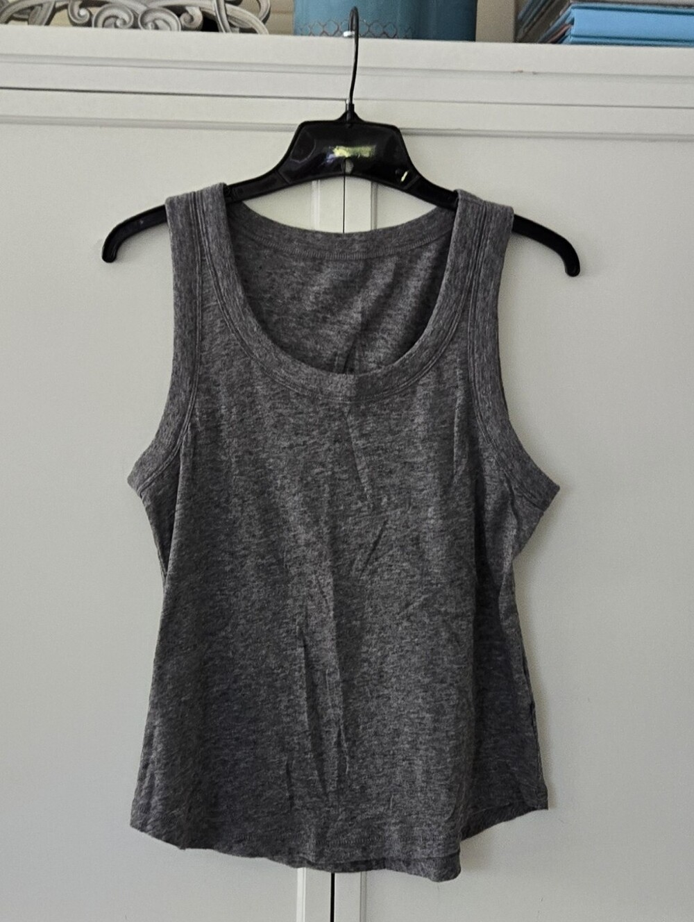 Madewell Heather Gray Scoop Neck Tank